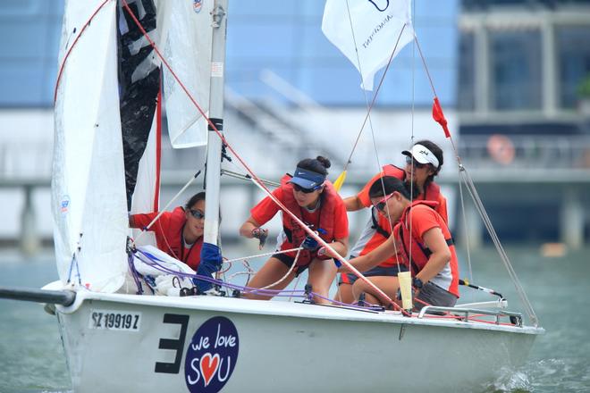 Natasha Yokoyama and Crew in acton - 3rd Asia Pacific Student Cup © Howie Choo